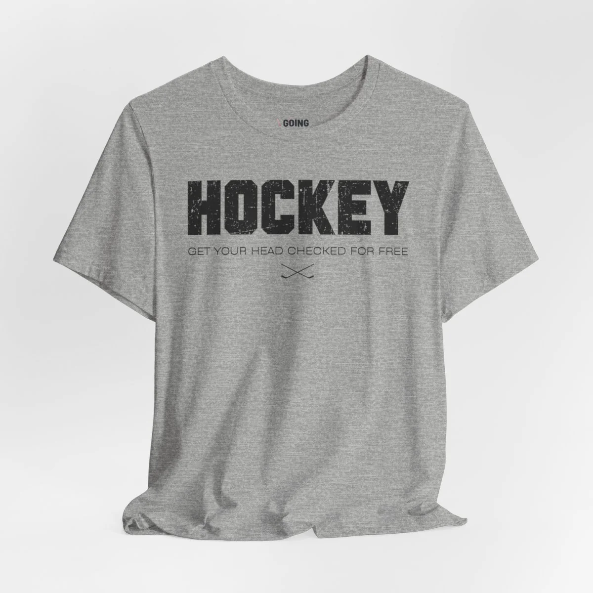 Funny Hockey T-Shirt - Get Your Head Checked For Free Unisex Hockey Shirt - Image 5