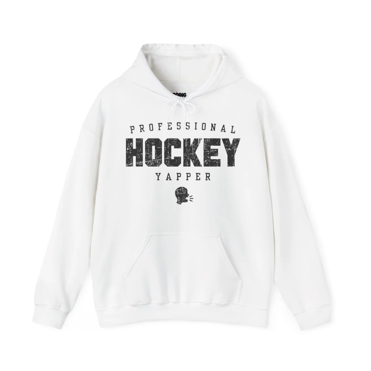 Funny Hockey Hoodie - Professional Hockey Yapper Unisex Hockey Hoodie - Image 3