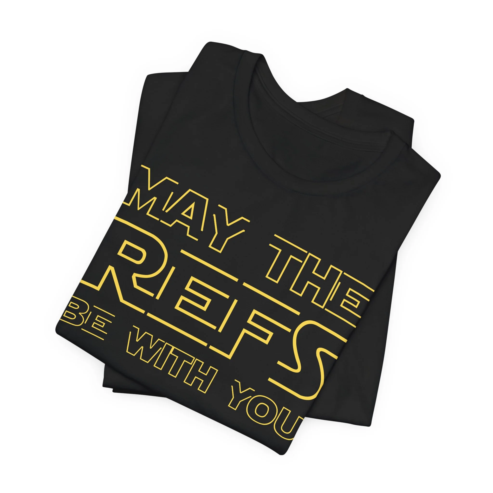 Funny Hockey T-Shirt - May The Refs Be With You Unisex Hockey Shirt - Image 11