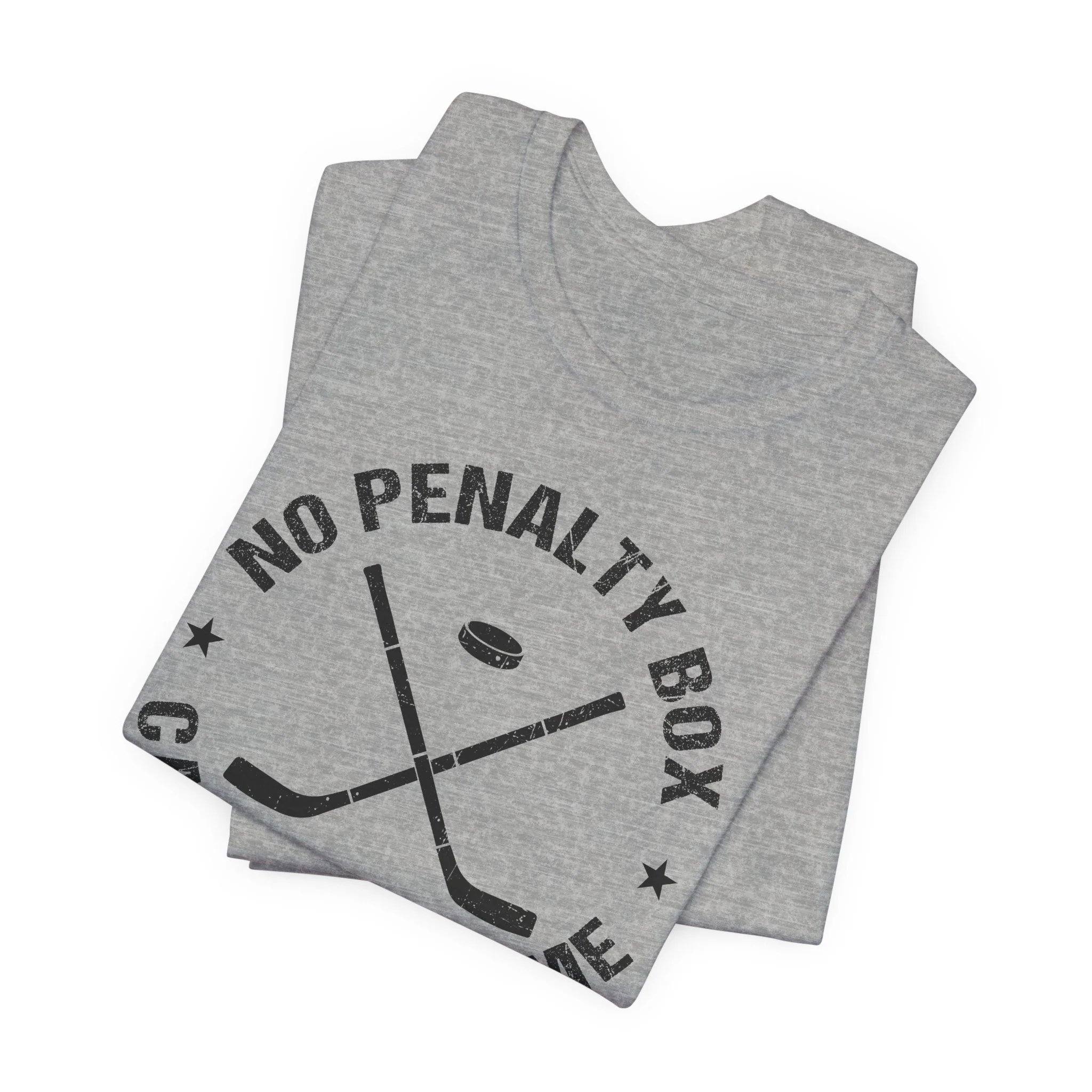 Funny Hockey T-Shirt - No Penalty Box Can Contain Me Unisex Hockey Shirt - Image 11